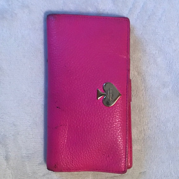 Kate Spade Wallet- Hot Pink - Picture 2 of 5